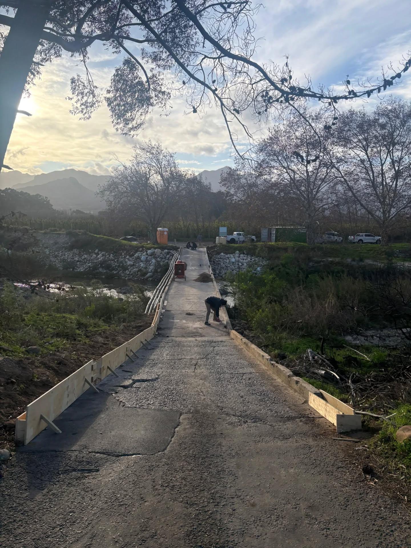 Bridge Repairs – Franschhoek
Over the last two weeks, both sides of our company have been hard at work repairing a bridge in Franschhoek. Our engineering team designed and assessed the repairs to ensure the structure remains safe, while our construction team brought those designs to life on site.
With support from Sika South Africa, selecting the right product for each repair was critical in restoring the bridge and ensuring its long-term safety.
@sikasouthafrica