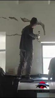 Structural foundation sagging can lead to cracking — but clean repairs after fixing your foundation is our love language.
We fix, tidy and restore with minimal space taken in your home…
Even if this timelapse makes it look like we’ve had too much coffee.